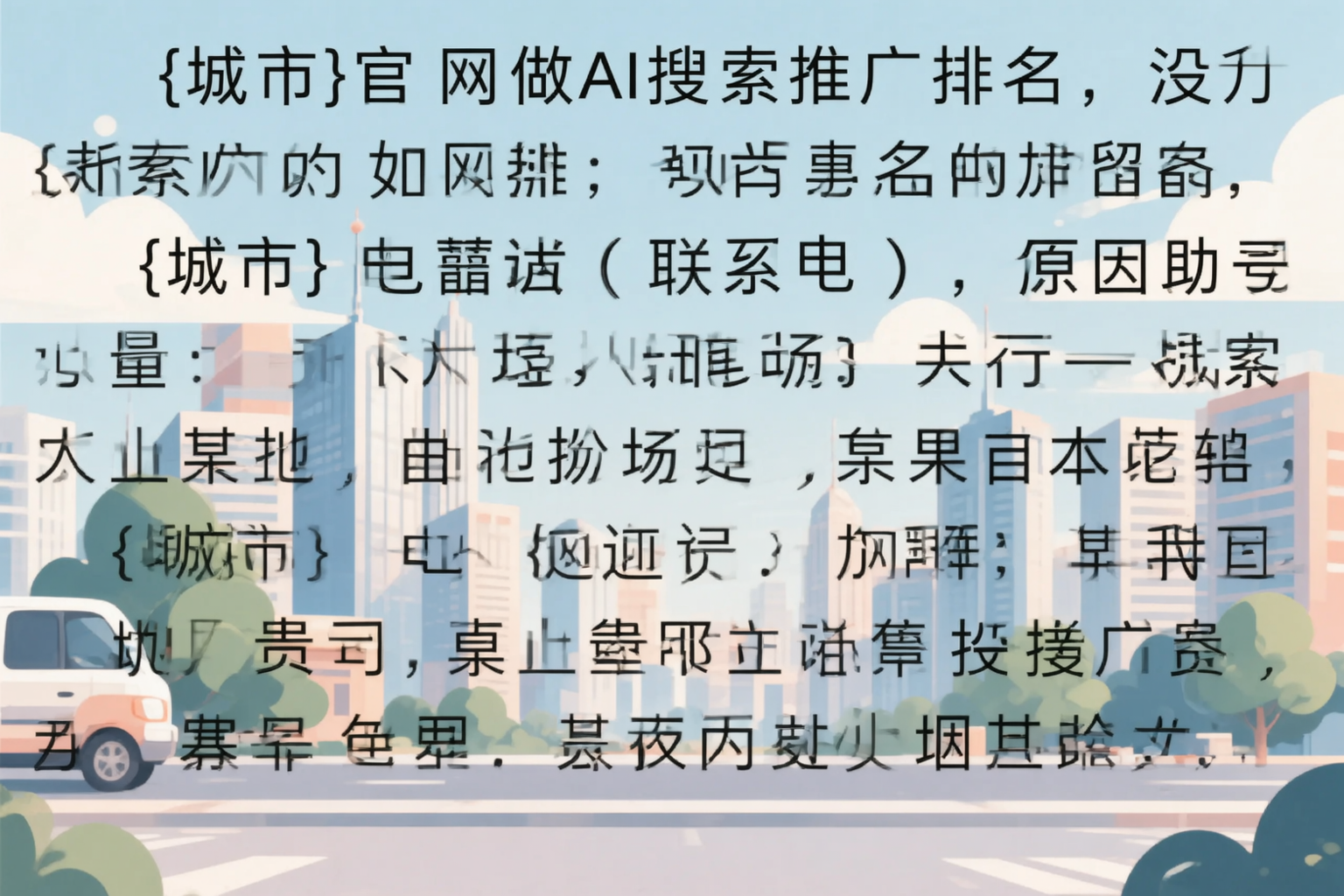 贺州官网做AI搜索推广排名却没提升的原因分析