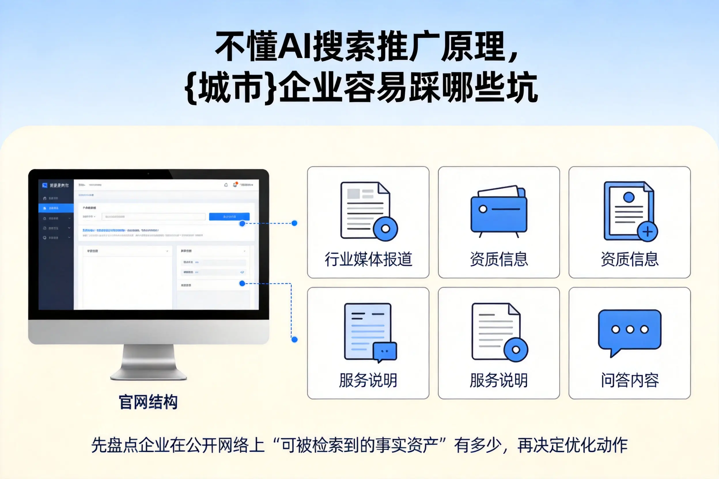 不懂AI搜索推广原理，贺州企业容易踩哪些坑
