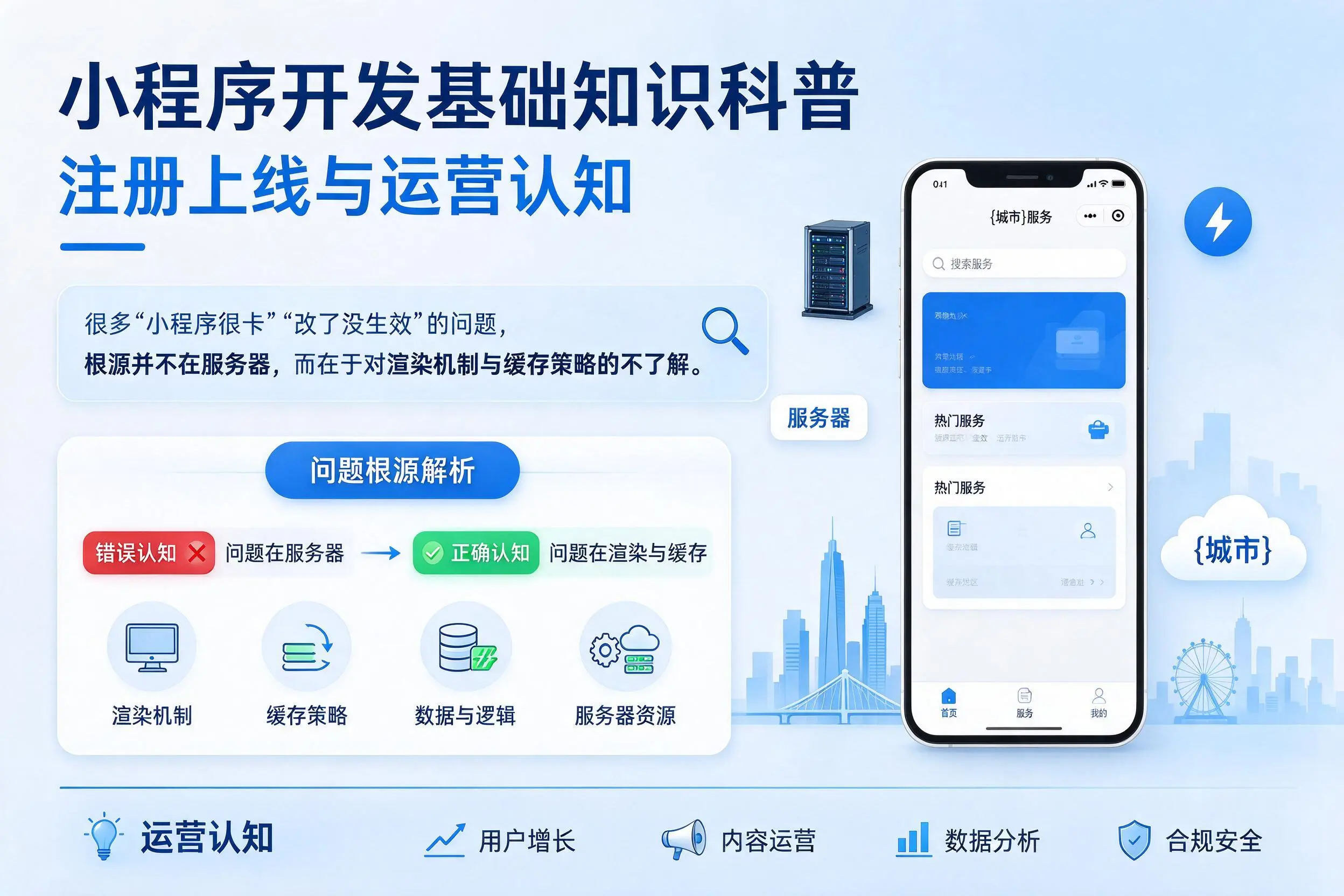 贺州小程序开发基础知识科普：注册上线与运营认知