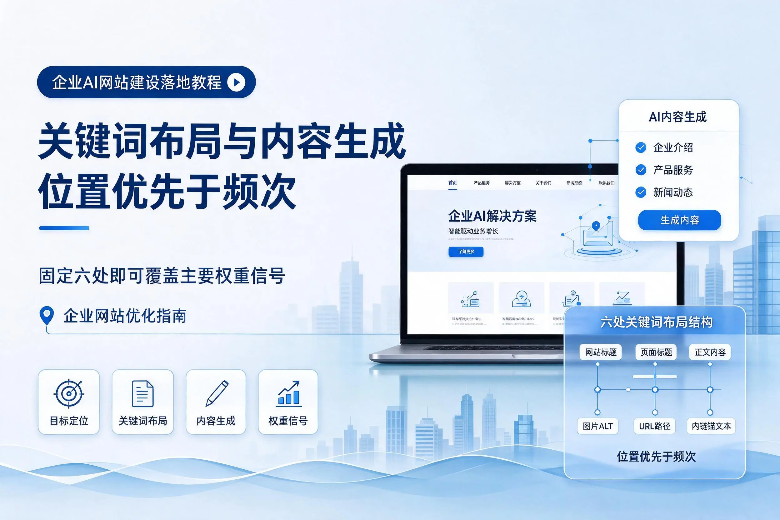 贺州企业AI网站建设落地教程:关键词布局与内容生成